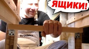 🍽️ КУХНЯ САМОДЕЛЬНАЯ! Ящички, полочки, ФАСАД! Финал Работ!