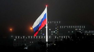 Флаг России вывесили во время хоккейного матча на Олимпиаде в Италии