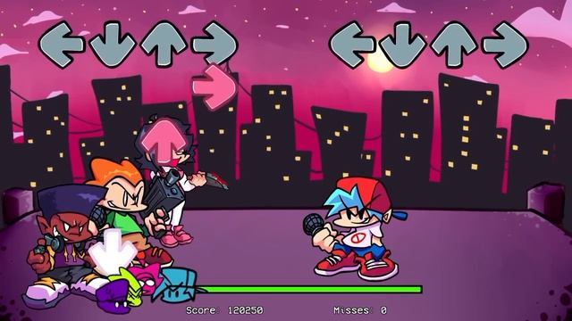 Friday Night Funkin' VS Pico,Nene,and Darnell |Project Shootout Song (FNF Mod/Pico's School Gang смотреть онлайн