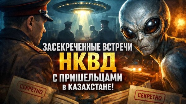 НКВД и НЕЧТО из степи: рассекреченный протокол контакта в Казахстане. Они вышли на связь первыми!