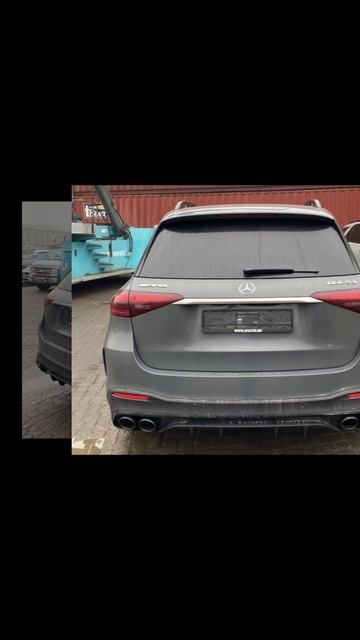 К нам едет из Германии Mercedes GLE 53 AMG в шикарном цвете Silikon Grey смотреть онлайн