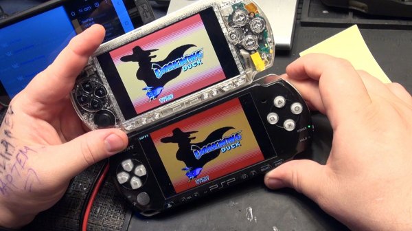 IPS экран на PSP ;)