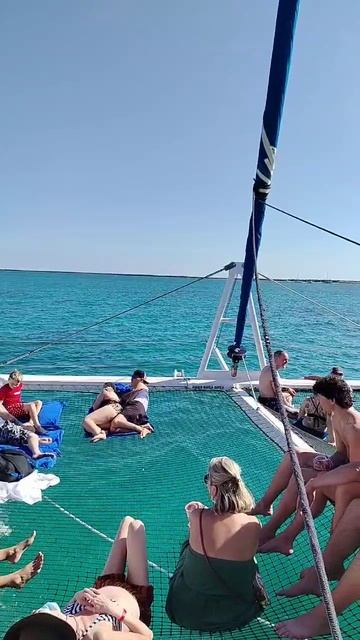 Куба Атлантический океан Экскурсия на катамаране к острову Кая Бланко