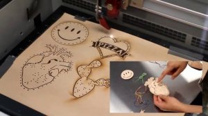Лазерная гравировка на коже