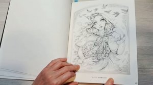 Обзор раскраски о которой давно мечтала Wildflower folk Christine Karron