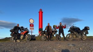 Поездка на полуостров Рыбачий на мотоциклах BMW R1250GS, KTM 1190 SAR и KTM 890 Adv