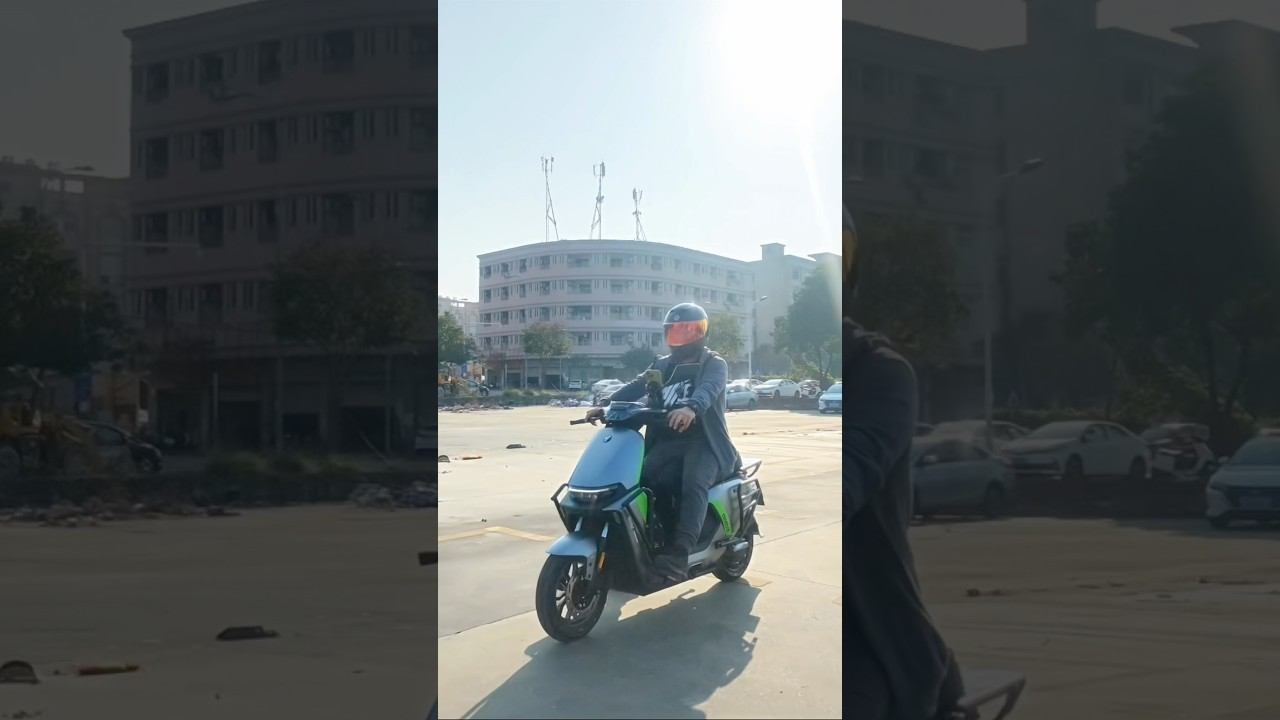 Езда на электроскутере Ninebot M3 95C MAX #ninebot #m395cmax смотреть онлайн