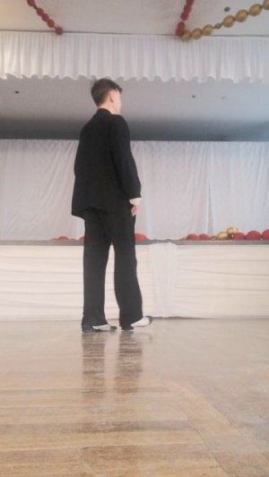 2026год.#Свей на перемене с правой ноги. #Спортивные бальные танцы. #Медленный вальс.