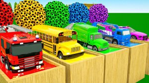 Веселые песенки для детей и малышей - Мультфильмы для детей и малышей - Мультики про машинки