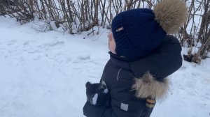 Влог/Один день из моей жизни/Гуляем в парке,кругом снег/Пока не худеется