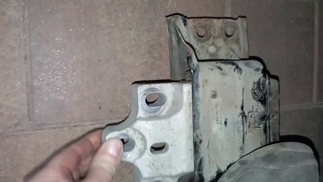 Изношенная опора DSG.