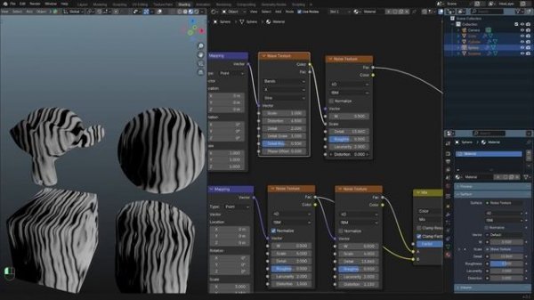 Stylized Kitchen Course in Blender p115 SK_S3_C08 Procedural Wood 1
