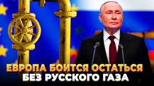 Европа боится остаться без русского газа