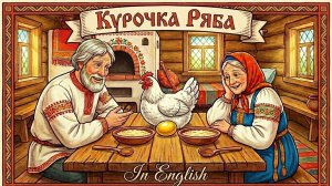 Курочка Ряба на английском 3+