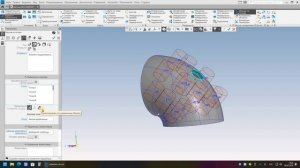 Перфорированная трубка под 90° (Компас 3Д)