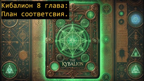 Кибалион 8 глава: План соответсвия.