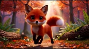 Веселая детская песенка про лисенка