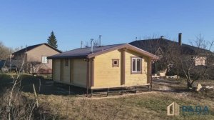 Царь-баня👑 «РАДА» 8х6 из бруса 140х140 мм