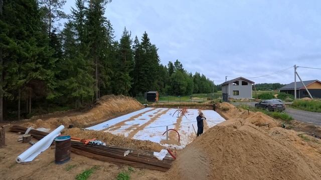 Обратная засыпка часть 2