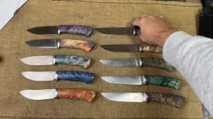 Ножи из порошковой стали QPM53 по скидке к 23 февраля!!!