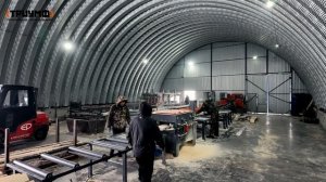 Лесопильная линия ТРИУМФ для производства паллетной заготовки на реальном производстве Sawmill line