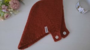 Косынка- чепчик. / Подробно как вязала./