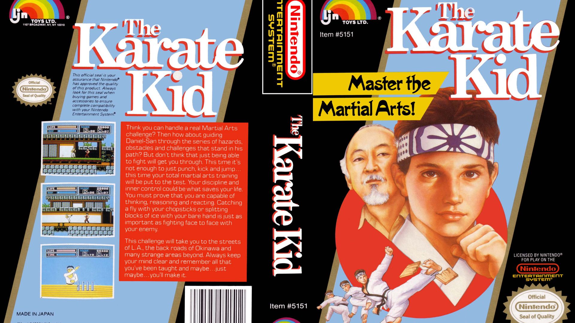 The Karate Kid (NES) смотреть онлайн