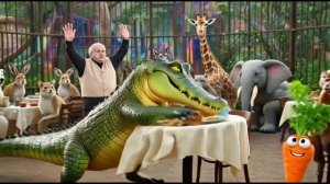 Пасть порву. Герой пьесы Мрожека Вдовы в зоопарке укрощает крокодила