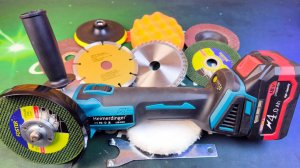 HEIMERDINGER LB183 аккумуляторная УШМ (болгарка) с богатой комплектацией