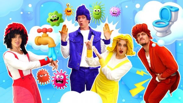 Пальцы не облизывай! 🖐🎵 Веселые песенки про правила для малышей и профессии