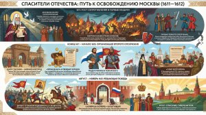 История России 7 класс Параграфа 25–26 Спасители Отечества краткий пересказ