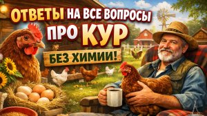 Ответы на все вопросы про кур 🐔 Спокойный опыт, содержание и яйценоскость без химии