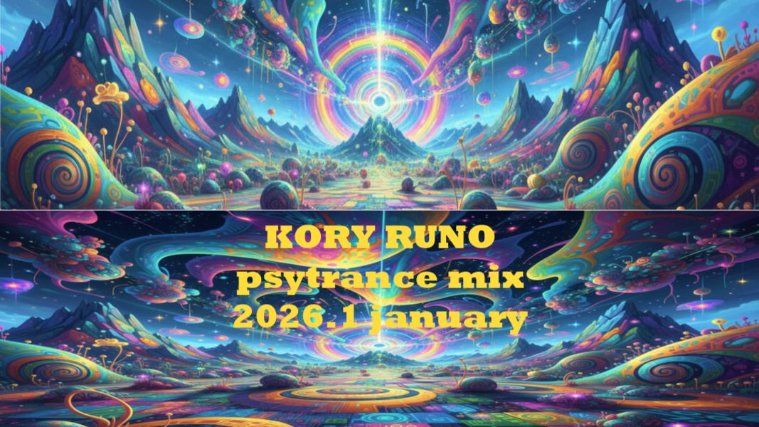 Kory Runo - psytrance dj mix january 2026