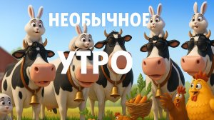 Необычное утро. Весёлая ферма (2я серия). Поучительный мультфильм. Мультик для детей✨
