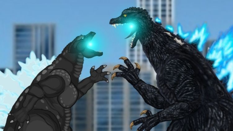 Годзилла финальные войны vs ГМК Годзилла | Королевская битва Годзиллы (часть 2) смотреть онлайн