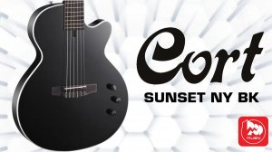CORT SUNSET NY BK - электроакустическая гитара с нейлоновыми струнами
