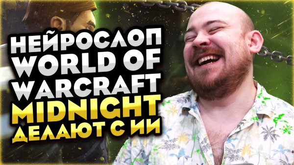 НЕЙРОСЛОП WOW? MIDNIGHT ДЕЛАЮТ С ИИ? НОВОСТИ ВОВ 12.0 WORLD OF WARCRAFT WOW MIDNIGHT #wow