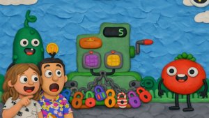 ХУДОЙ ЗОМБИ хочет ЕСТЬ! Но кто закрыл ХОЛОДИЛЬНИК на 12 замков? ПАПА и ДОЧКА помогают Зомби!