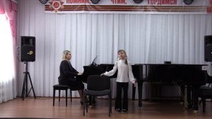 Скорикова София, ДШИ п. Калья-Мама дорогая