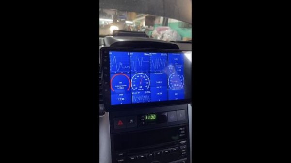 Замена датчика кислорода на Chevrolet Captiva с100 STARTVOLT VS-OS 0524. Показания датчика.