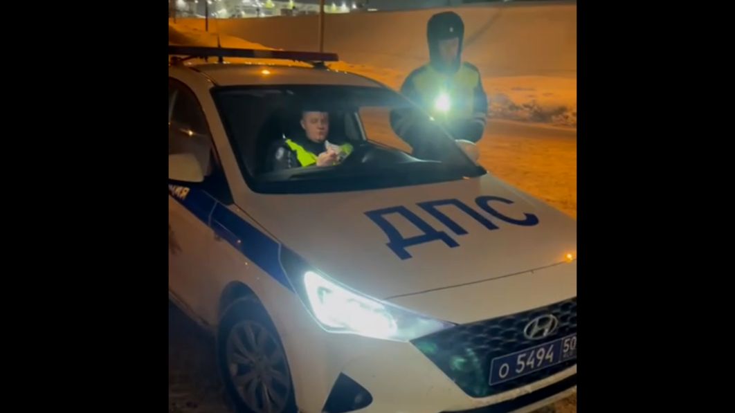 Нарушители Слепнев и Зенкович нарвались на грамотного водителя. ГАИ Красногорска.