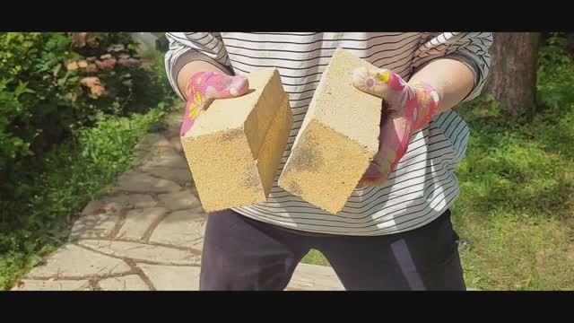 Как распилить шамотный кирпич! смотреть онлайн
