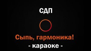 (Караоке) СДП - Сыпь, гармоника!
