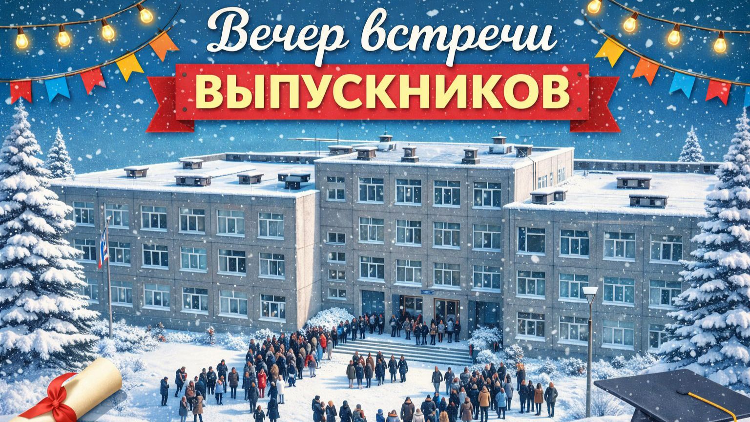 Вечер встречи выпускников 2026 смотреть онлайн