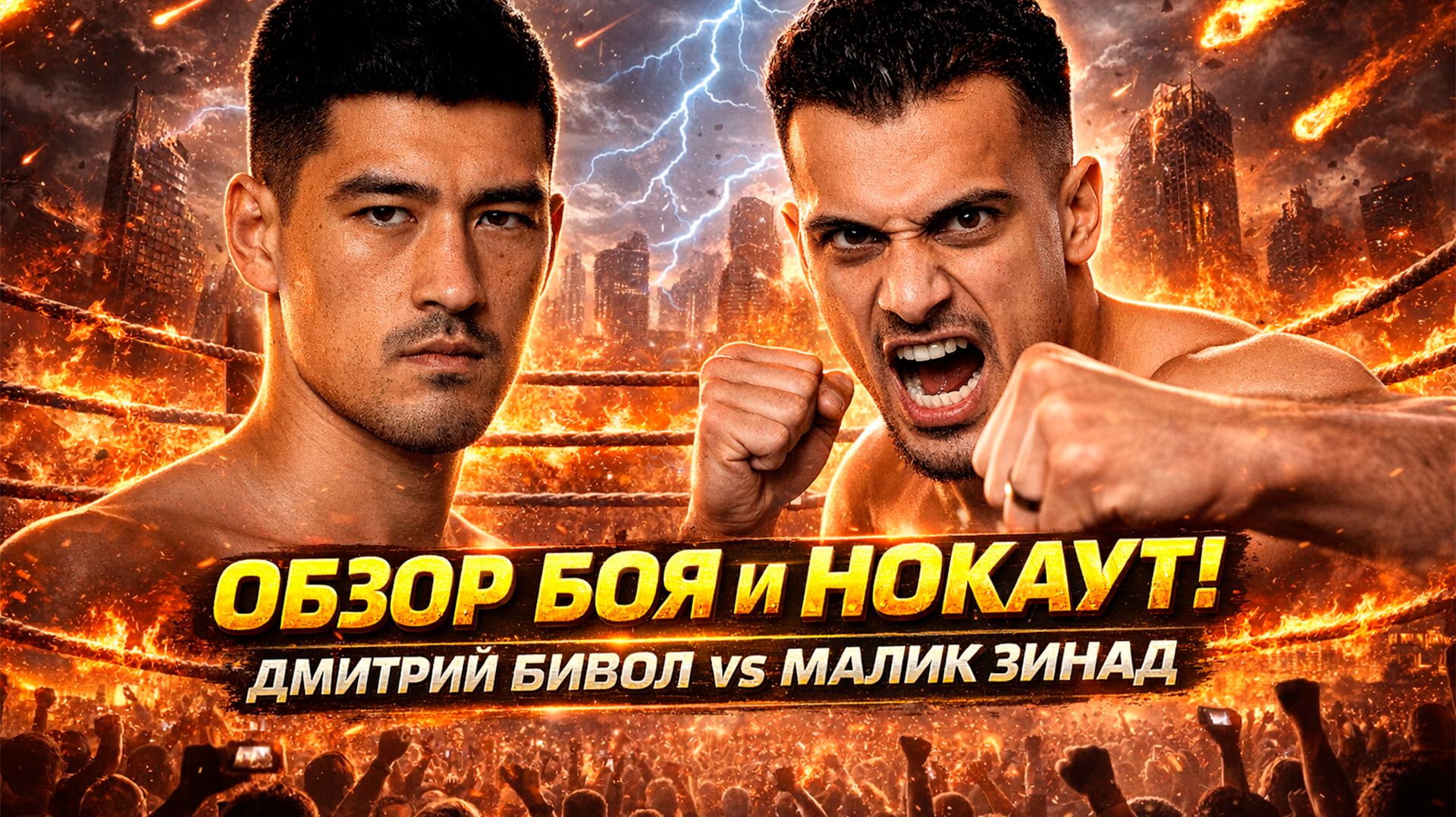 УНИЧТОЖИЛ! Обзор боя Дмитрий Бивол - Малик Зинад смотреть онлайн