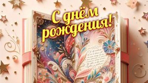Поздравление С Днём Рождения для брата Музыкальная видео-открытка