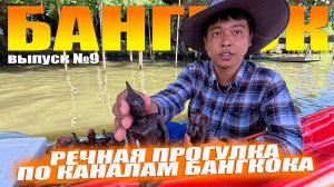 Речная прогулка по каналам Бангкока и парк с варанами. Москвич в Таиланде. Выпуск №9