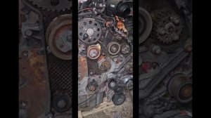 vw 2.0d 2010г cfca, замена грм