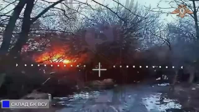 💥🏴20 мсд уничтожает склад БК и позиции ВСУ в районе Грузского смотреть онлайн