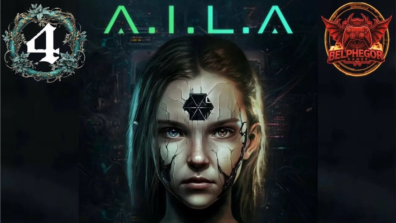 Семейное прохождение хоррора A.I.L.A #4 Битва с боссом